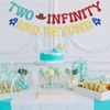 Two Infinity and Beyond Banner - Space Themed Bday Banner,