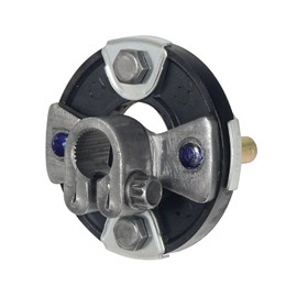 Auto Krafters Compatible/Replacement For Steering Coupling 1965-66 F-Series 100 250 2WD Pickup Gear Input Shaft-to-Column Shaft Coupling Rag Joint (C5TZ-3A525A)