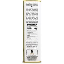 P.J. KABOS 2024/25 Harvest, High Phenolic (450+mg/kg), Premium Greek Extra Virgin Olive Oil, Kosher, Greece, Cold Extracted, 3 x 16.9 oz Tin, Koroneiki, "Family Reserve - Medium"