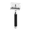 Mule TRADITIONAL Double Edged Razor Classic Razor Closed Com Metal