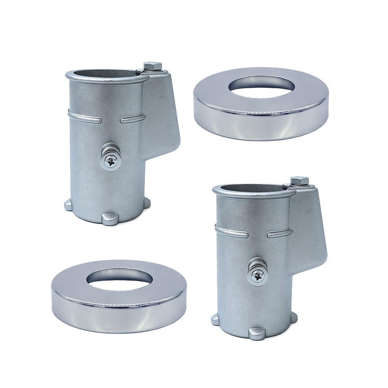 Upgraded 316 Stainless Steel Pool Anchoring Kit—Corrosion-Resistant, 4'' Designed for