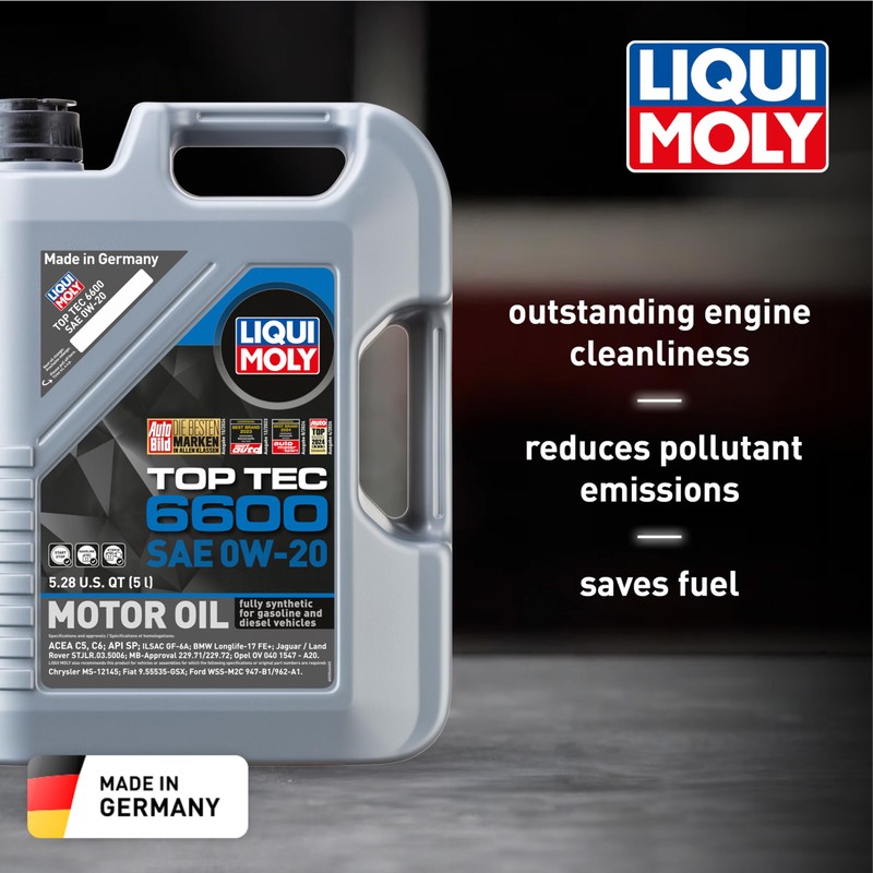 Liqui Moly Top Tec 6600 SAE 0W-20 | Fully synthetic