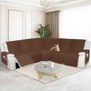 Arfntevss Recliner Sectional Couch Covers 1OO% Waterproof L Shape Sofa