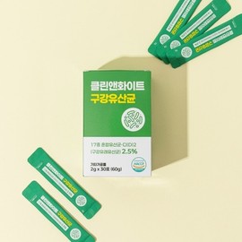 Oral Lactobacillus Gum 30 sachets, 4 pcs / 구강 유산균 잇몸 30포, 4개