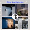 ASOFTY Motion Sensor Outdoor Lights, IP65 Waterproof Ultra Bright Spotlight,