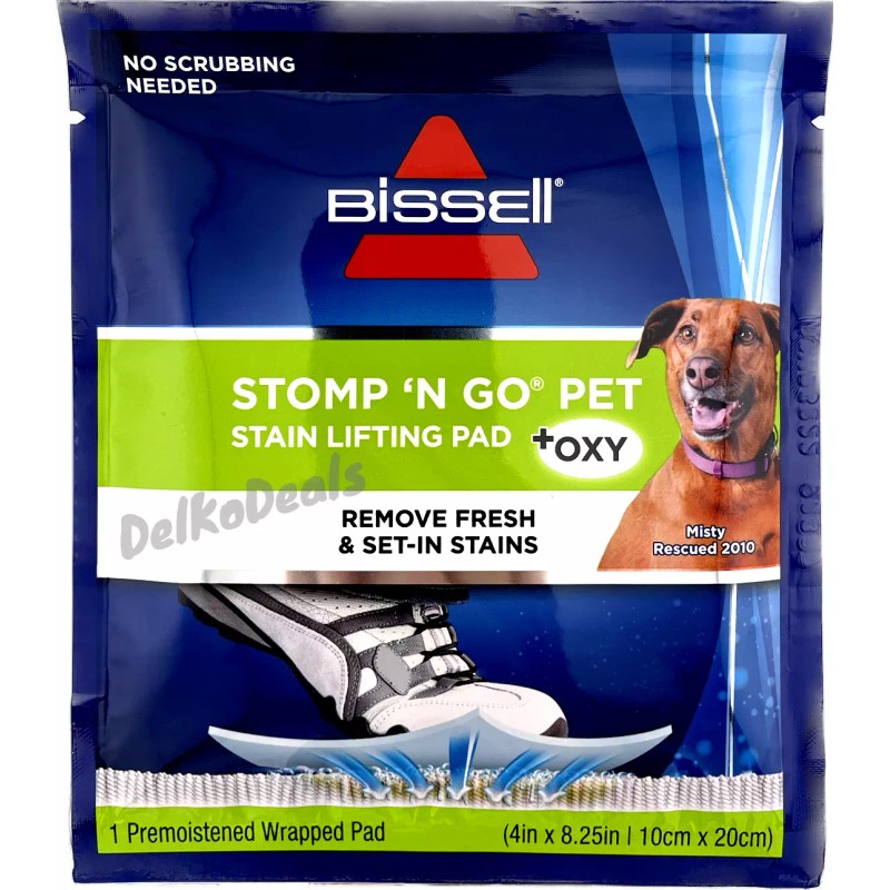 BISSELL 1-PACK Bissell Stomp 'N Go Pet Lifting Pads +