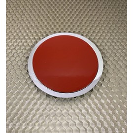 Colorado State Flag 3D Domed CAR Emblem Badge Sticker Chrome Metal Round Bezel