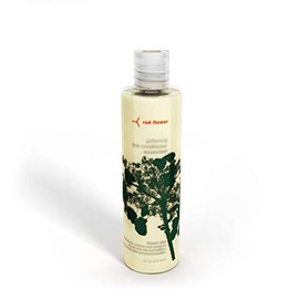 Acondicionador para el cabello con diseño de flor roja, 236 ml