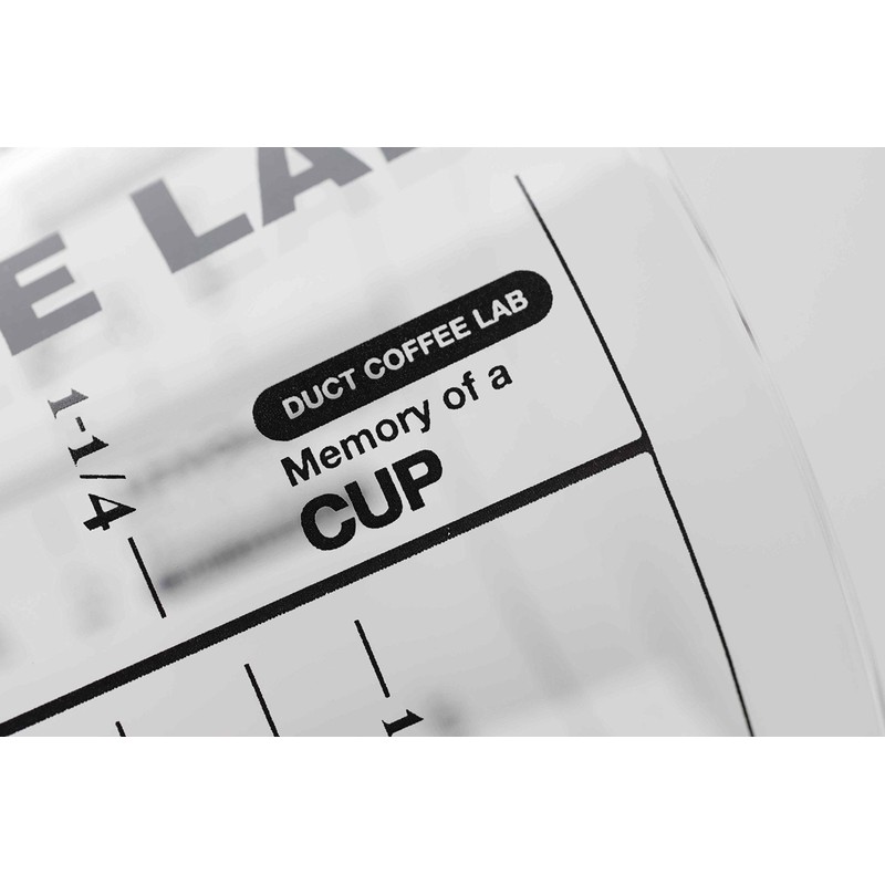 DUCT COFFEE LAB GLASS ORIGINAL MEASURING GLASS (Black)