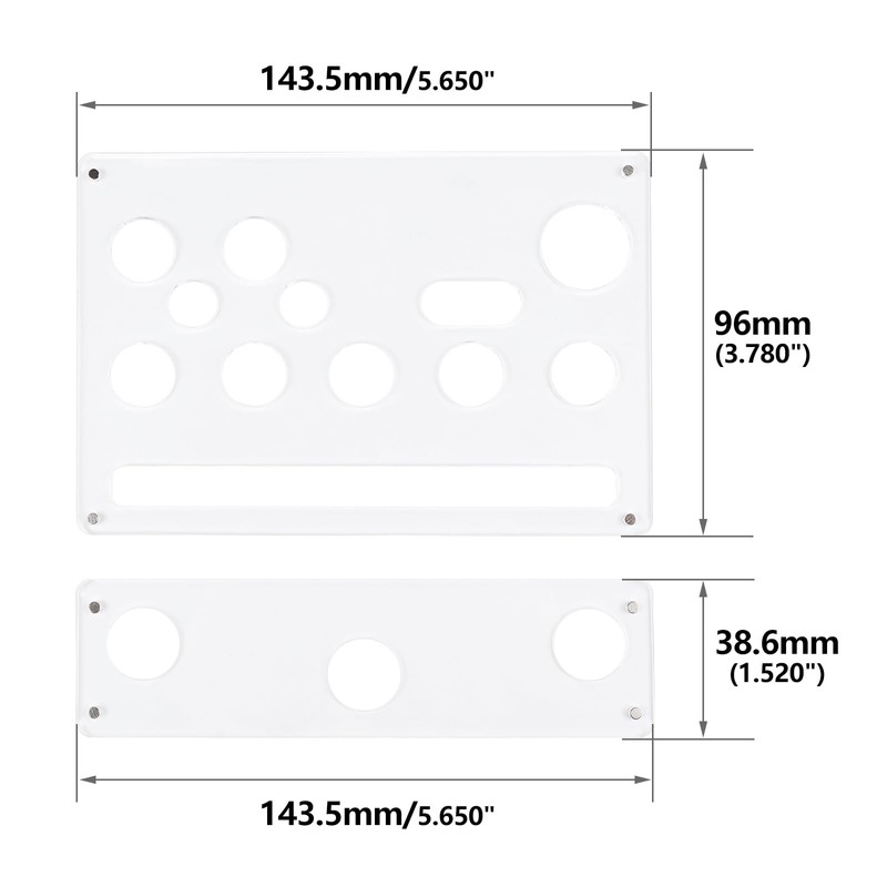 Banworks Transparent Acrylic Protection Cover for Kemper KPP Profiler Player,