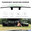 NYTKL Car Rear View Mirror, 12 Inch Chrome Tint Anti-Glare