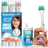 SMILE SAVER 360° * BRACES BRUSH * 3-Sided Toothbrush *
