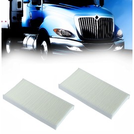 TORQUE AF27958 Cabin Air Filter Compatible with Select International 4000 Durastar Prostar Semi Trucks Accessories Parts Replaces 3839141C1 24466 PA5679 CAF24015 AF2486 4466 TR554 2 PCS