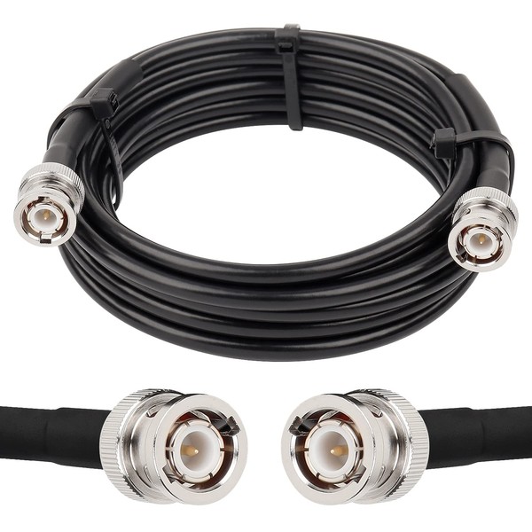 XRDS-RF 10FT BNC Male to BNC Male Coax Cable, BNC