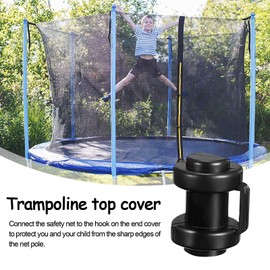 Trampoline Enclosure Pole Caps - Trampoline Enclosure Pole Caps Replacement | 1inch Trampoline Pole Covers, Bounce Replacement Trampoline Parts for Net Hook Trampoline Supply