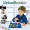 Sensory Activity Board, Silicone Sensory Fidget Toy for Kids, ADHD