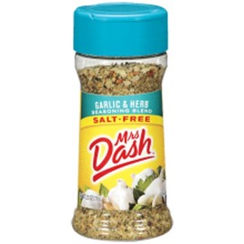 Mrs. Dash GARLIC & HERB Salt-Free Seasoning 2.5oz (2-pack)