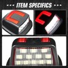 NUVISION LIGHTING Pair of LED License Plate Lights Compatible with
