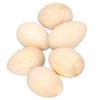 Wood Eggs Shakers Set Natural Wooden Egg Rattle Musical Percussion