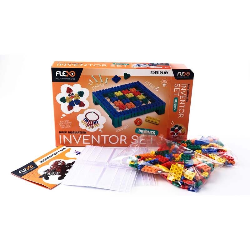 Flexo Free Play Inventor Set Brights