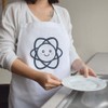 Azeeda 'Baby Atom Logo' Unisex Cooking Apron (AP00076716)