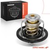 A-Premium Engine Coolant Thermostat with O-ring Compatible with Kia Optima