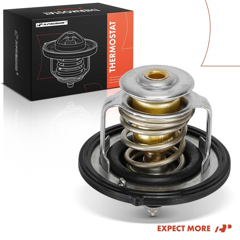 A-Premium Engine Coolant Thermostat with O-ring Compatible with Kia Optima
