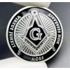 Masonic Symbols Silver Coin Freemasonry Challenge Coin Collectibles Masonic