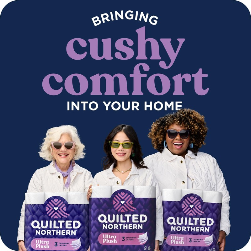 Quilted Northern Ultra Plush Toilet Paper, 24 Mega Rolls =