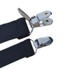WannGe Men's Shirt Stays Adjustable Elastic Y-Style Garter Straps Socks