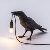 Aooxida Luluckly Raven Light Birds Table Lamps Bedroom Resin Crow