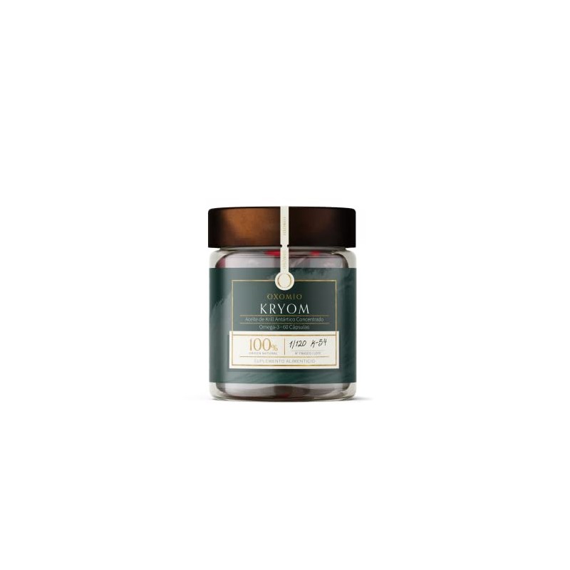 Kryom Oxomio Aceite Krill Puro Cápsulas Omega Epa Dha Astaxantina
