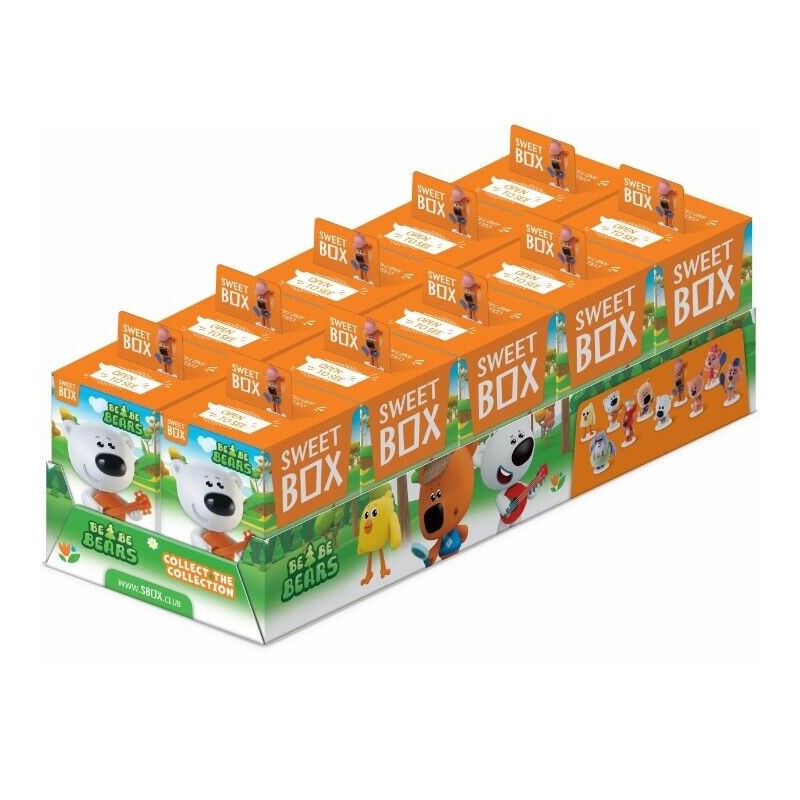 SWEETBOX BE-BE-BEARS - *SWEETBOX* MARMALADE W/TOY 10g/each, from Europe, 10