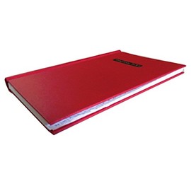 A-Z Strong Address and Telephone Wire Bound Index Book - Red - Size 205mm x 145mm