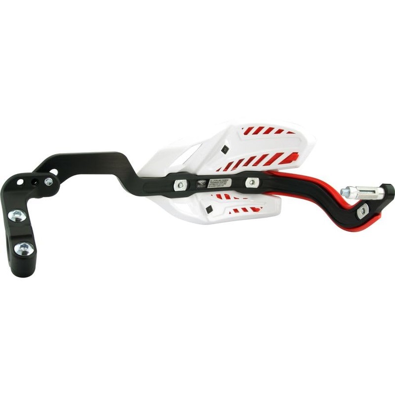 Cycra Pro Bend Ultra Hand Guard Kit (7/8") (Red)