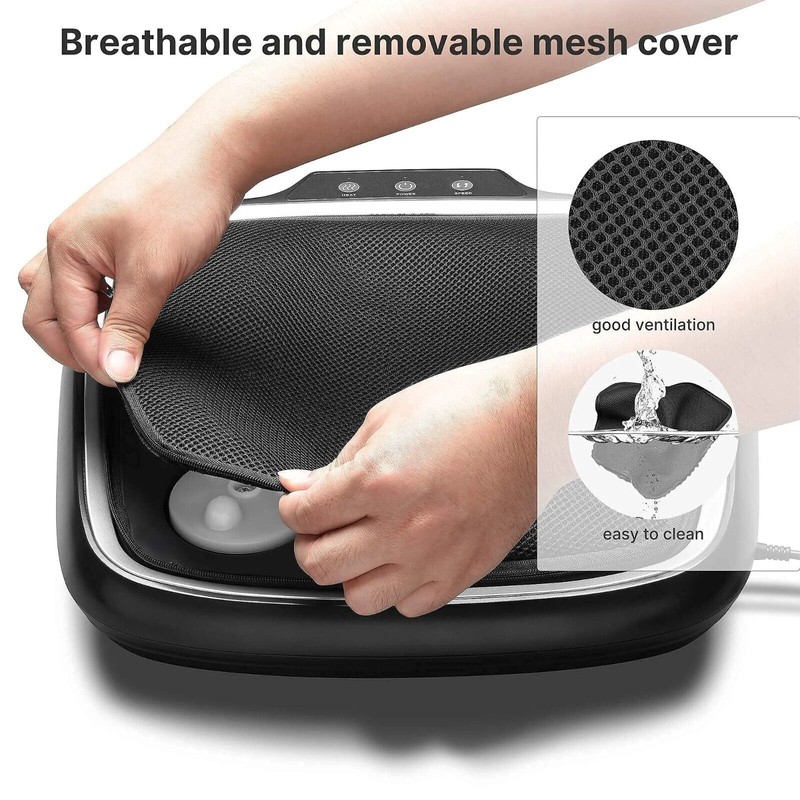RENPHO Foot Massager Machine with Heat Blood Circulation Mat Deep