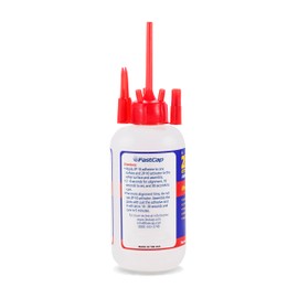 FastCap 2P-10 - Medium – High Performance Super Glue - CA (Cyanoacrylate Adhesive) -10 oz/283g. Perfect for General Purpose Projects. 2-Part Adhesive. Activator Sold Separately (2-Bottle)