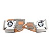 Laptop Black Thermal CPU GPU Cooling Heatsink Fan Assembly E32-2501121-A02
