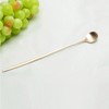 대구백화점 수타미유기방짜유기 놋봄 달 롱 티스푼 Daegu Department Store Handmade Brass Long Teaspoon with Moon Design