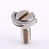 1/4" D‑Ring Screw, Stainless Steel D Shaft D-ring 1/4" Mounting