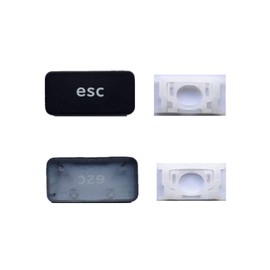Replacement Individual AP11 Type ESC Key caps and Hinges are Applicable for MacBook Pro A1425 A1502 A1398 for MacBook Air A1369/A1466 Keyboard to Replace The ESC Key caps and Hinges