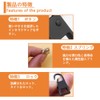 3 Pcs Zipper Pulls Easy Installation Corrosion Resistant Metal Zipper