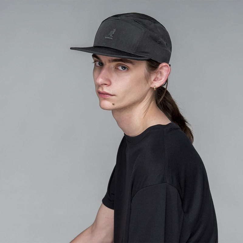 Kangol Soft Touch 5 Panel Baseball - Black/1SFM Black, One