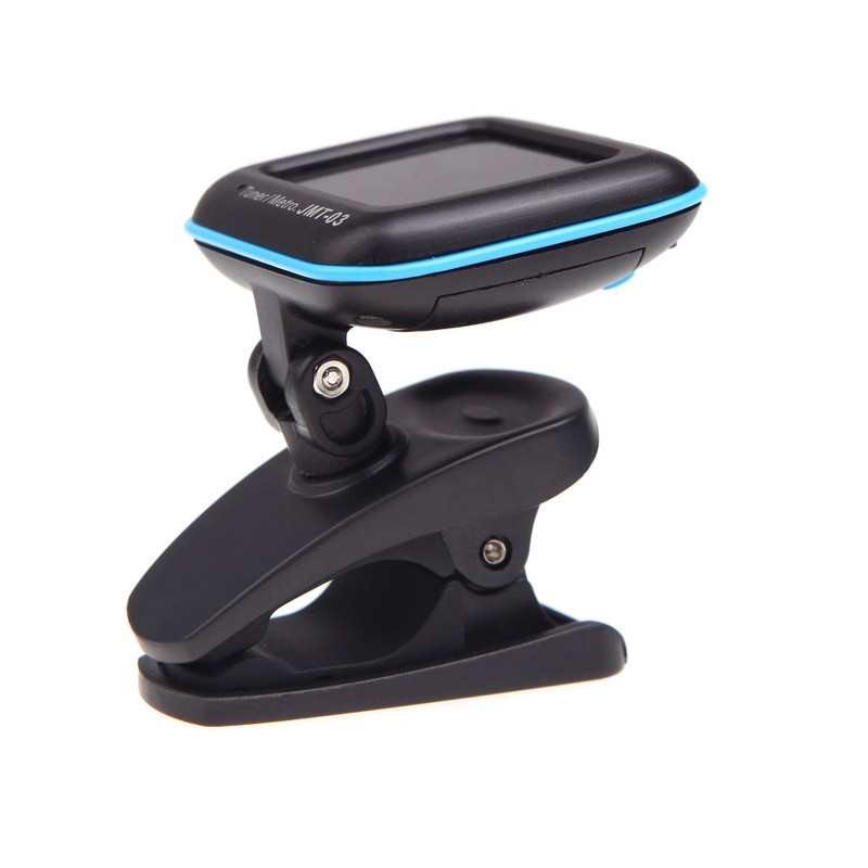 JOYO JMT-03 Portable Guitar Tuner Metronome Digital Tuner Clip Mic
