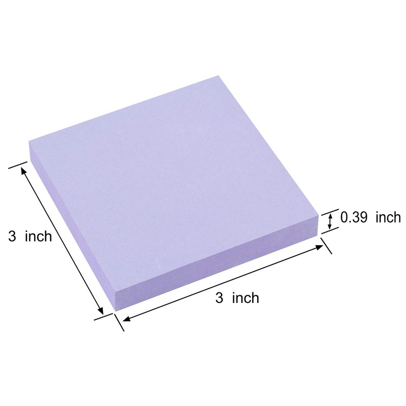 ZCZN 400 Sheets Pop-up Sticky Notes, 3 x 3 Inches,