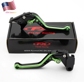 FXCNC For Ninja Z125 2015-2023 2017 2018 2019 CNC Brake Clutch Levers Mix Short Handle
