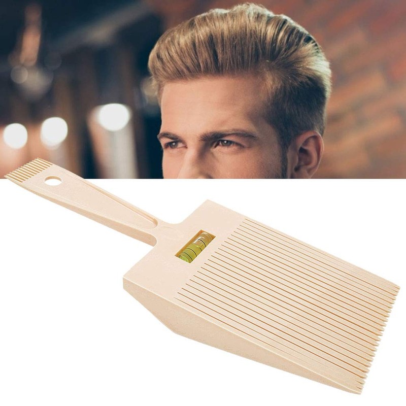 Professional Flat Top Comb, Portable Salon Barber Hair Styling Cutting