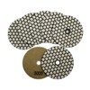 SHDIATOOL 7Pcs 4 Inch Dry Diamond Polishing Pads Grit 3000