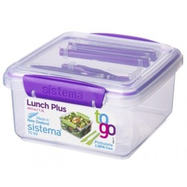 Locking Lunch System – Blue, Green, Purple or Pink (1.2L) berry