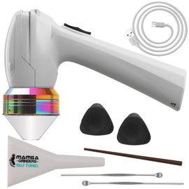 Mamba V2 1g Molinillo de especias eléctrico portátil Blanco. Molinillo de cocina esencial a USB para moler